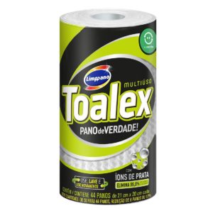 Pano Multiuso TOALEX LIMPPANO C/ 50 panos reutilizáveis