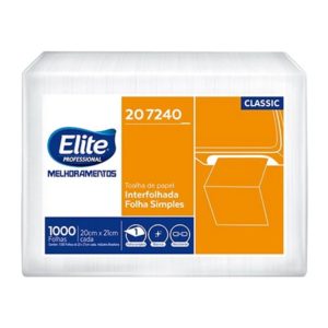 Toalha Interfolhado 100% Celulose ELITE C/ 1000 folhas